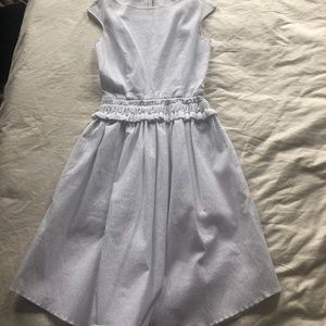 Never worn white carven dress